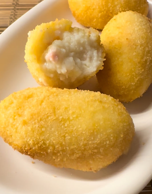 Croquetas de fromage espagnol 🧀 et lardons 🥓